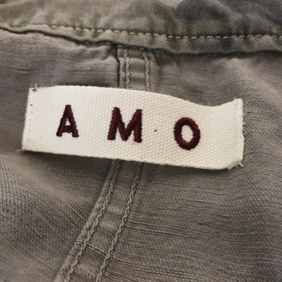 AMO Cropped Rosie Jacket Warm Grey Camo - Picture 6 of 6